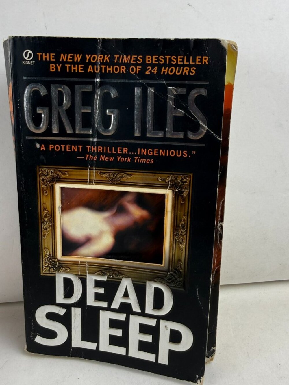 Dead Sleep by Greg Iles Paperback Novel - Signet Mystery Thriller